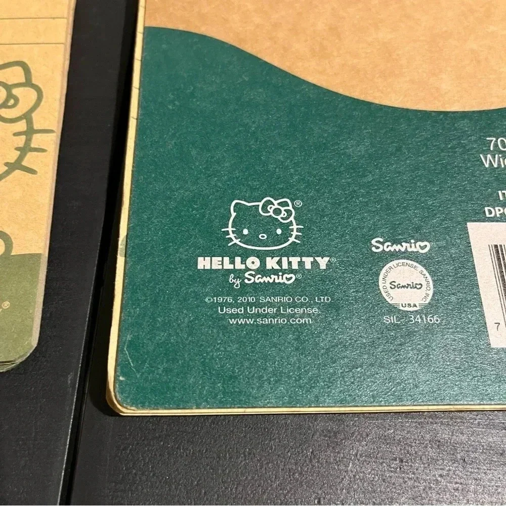 Hello Kitty Eco Friendly NoteBooks NEW Lot Of 2
